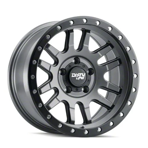 Dirty Life Canyon Pro Satin Graphite 6-Lug Wheel; 17x9; -12mm Offset (15-20 Tahoe)