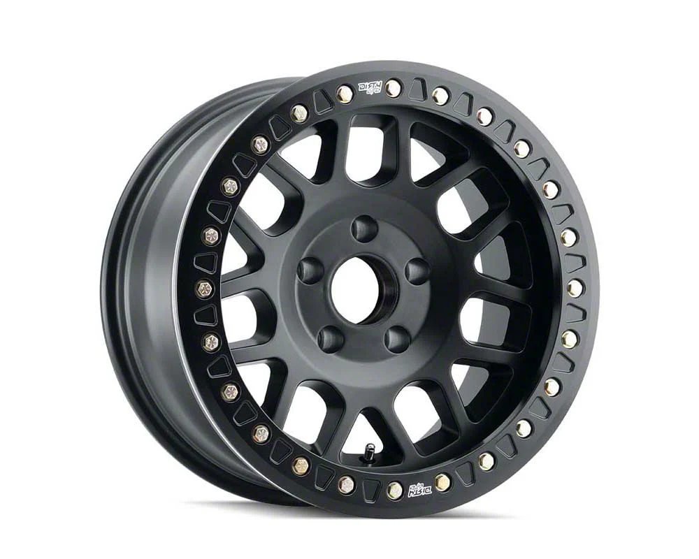 Dirty Life Mesa Race Matte Black 6-Lug Wheel; 17x9; -12mm Offset (15-20 Tahoe)