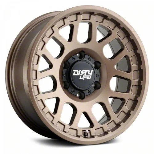 Dirty Life Mesa Dark Bronze 6-Lug Wheel; 17x9; -12mm Offset (19-23 Ranger)