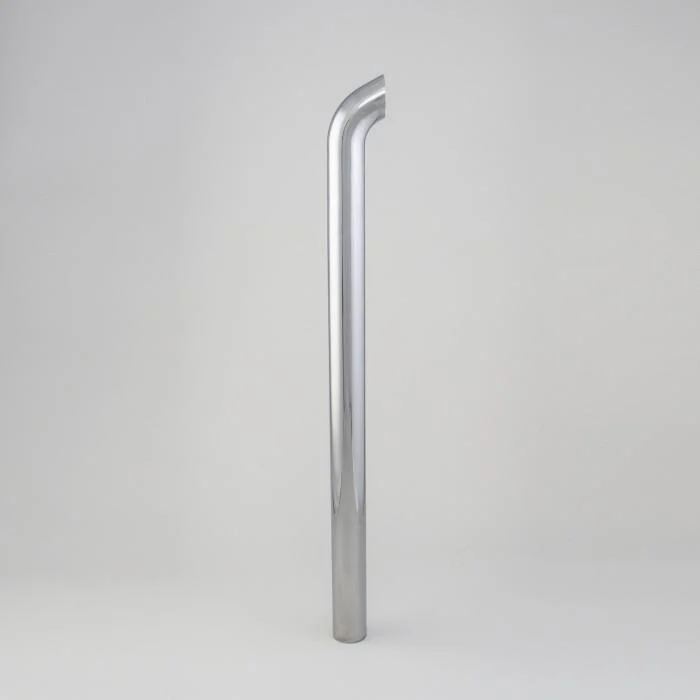 Donaldson P207312 STACK PIPE, CURVED 3 IN (76 MM) OD X 48 IN (1219 MM) CHROME