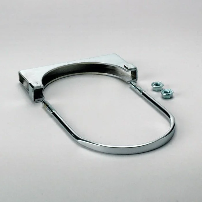 Donaldson P207598 CLAMP, U-BOLT 6 IN (152 MM) CHROME