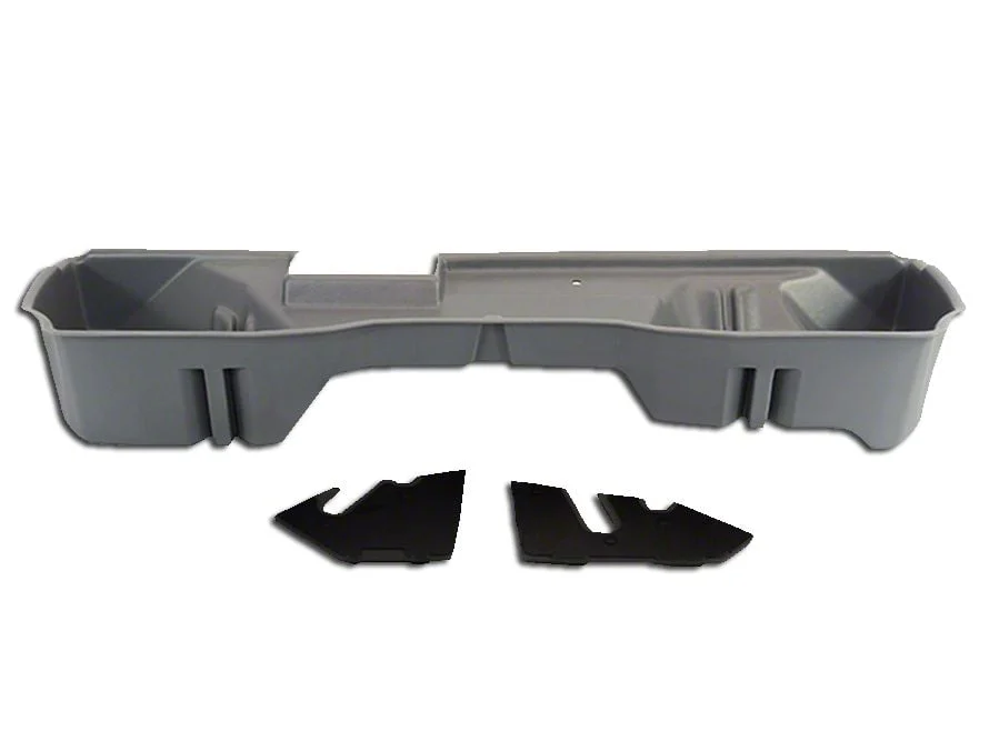 Underseat Storage; Ash Gray (14-18 Sierra 1500 Double Cab, Crew Cab)