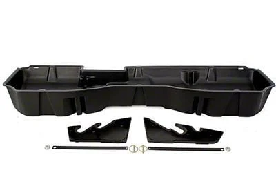 Underseat Storage; Black (14-18 Silverado 1500 Double Cab, Crew Cab)