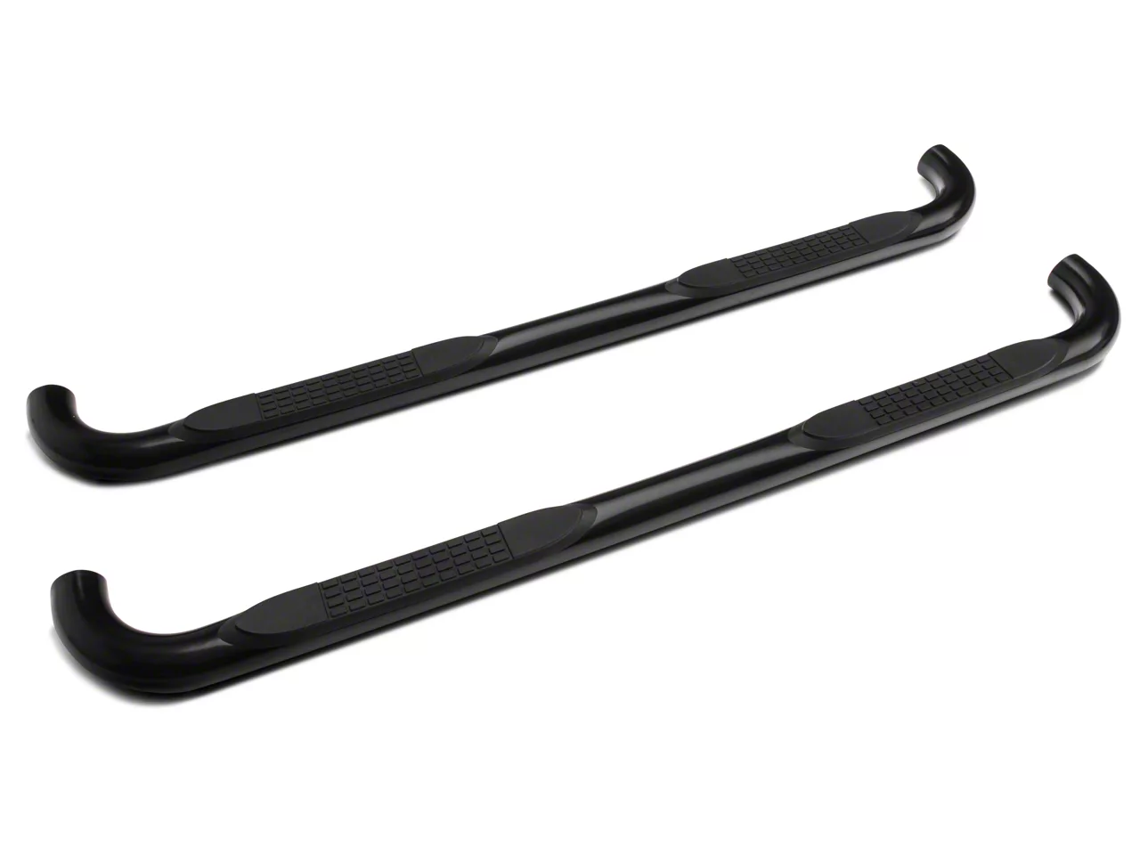 Barricade 3-Inch Side Step Bars; Black (19-26 RAM 1500 Quad Cab)