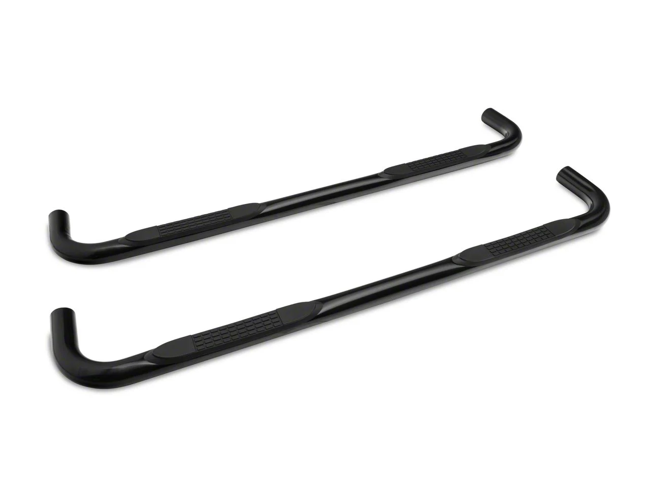 Barricade 3-Inch Side Step Bars; Body Mount; Black (19-26 Sierra 1500 Double Cab)