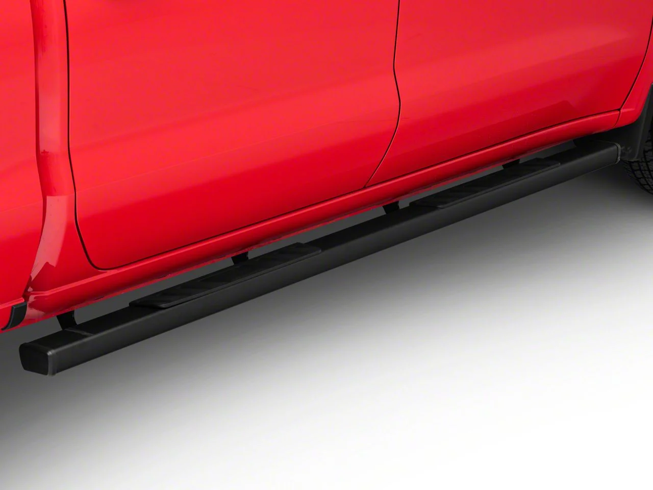 Barricade T4 Side Step Bars; Black (19-26 Silverado 1500 Crew Cab)