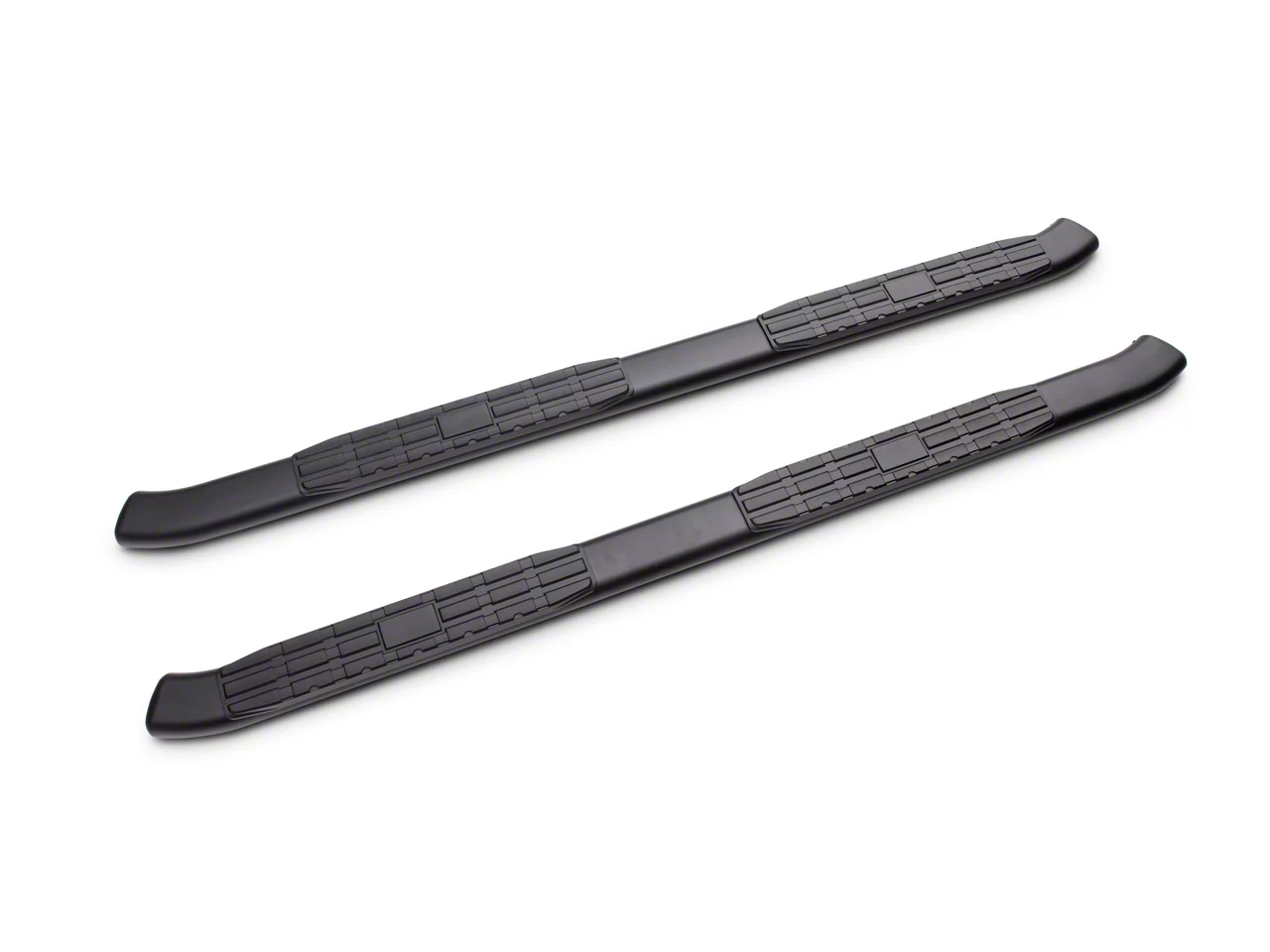 Barricade PNC Side Step Bars; Textured Black (19-26 Silverado 1500 Double Cab)