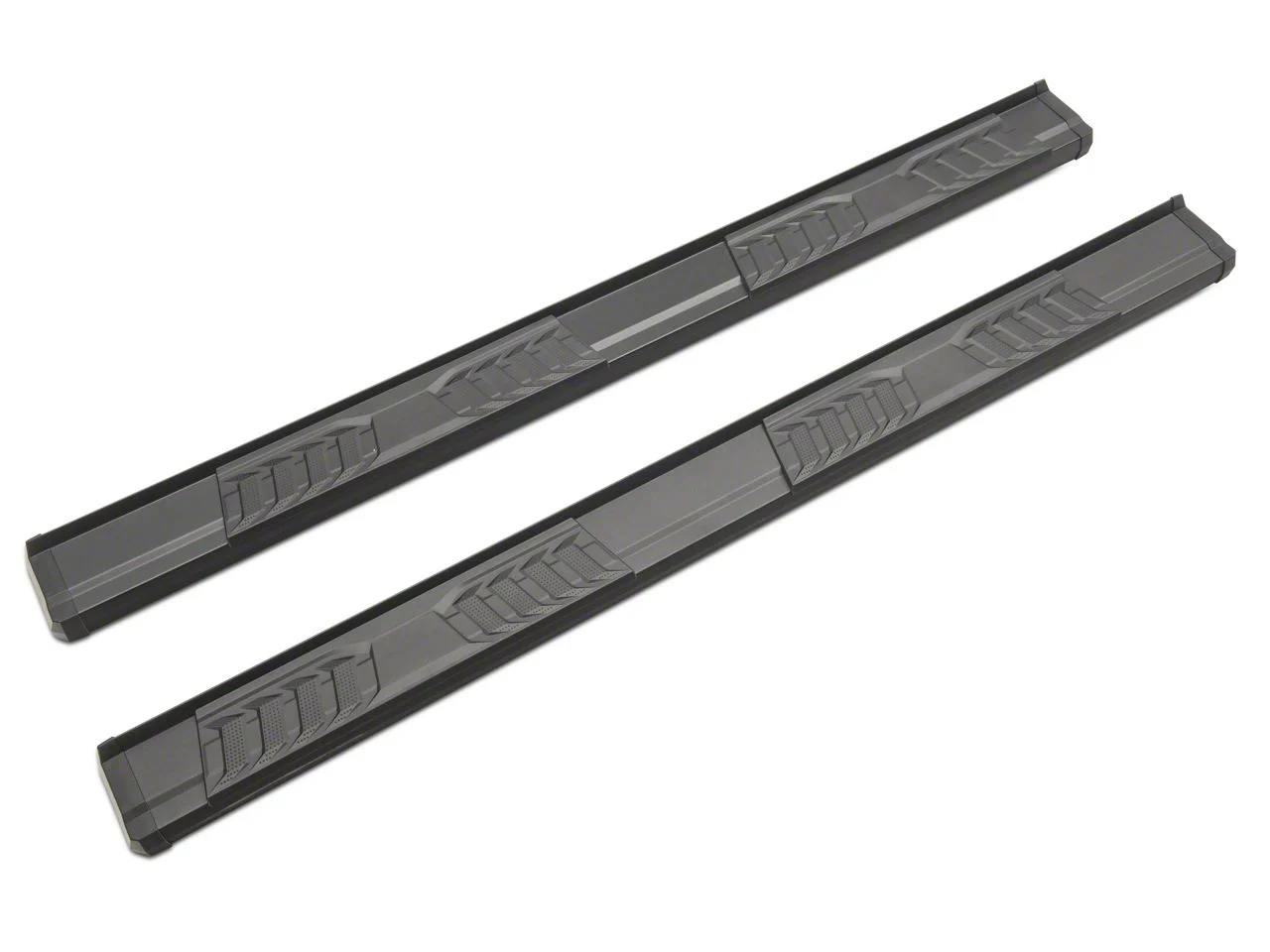 Barricade S6 Running Boards; Black (17-26 F-250 Super Duty SuperCrew)