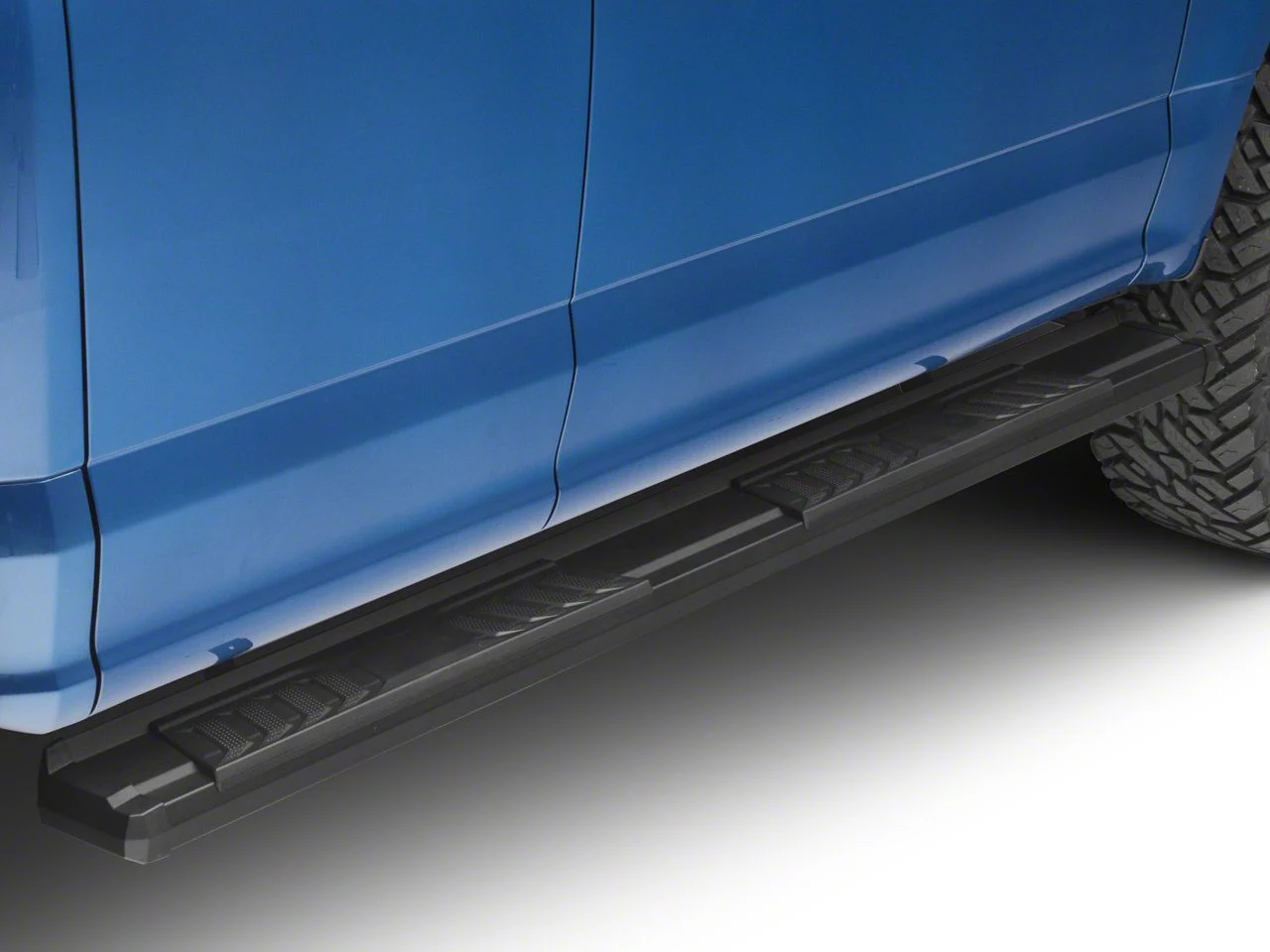 Barricade S6 Running Boards; Black (17-26 F-250 Super Duty SuperCab)