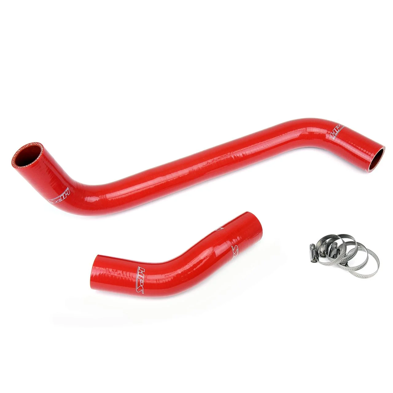HPS Red Reinforced Silicone Radiator Hose Kit Coolant for Lexus 07-11 GS350 V6 3.5L