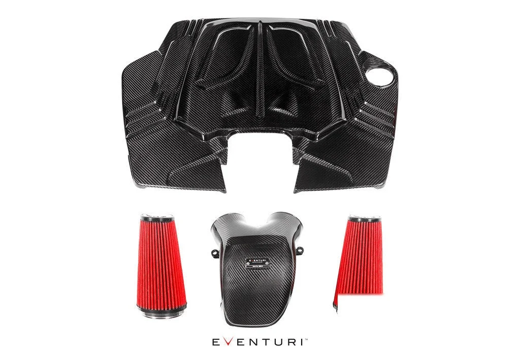 Eventuri Black Carbon Fiber Intake System for Porsche 9YB Cayenne Coupe 2020-2026 | 9YA Cayenne 2019-2026