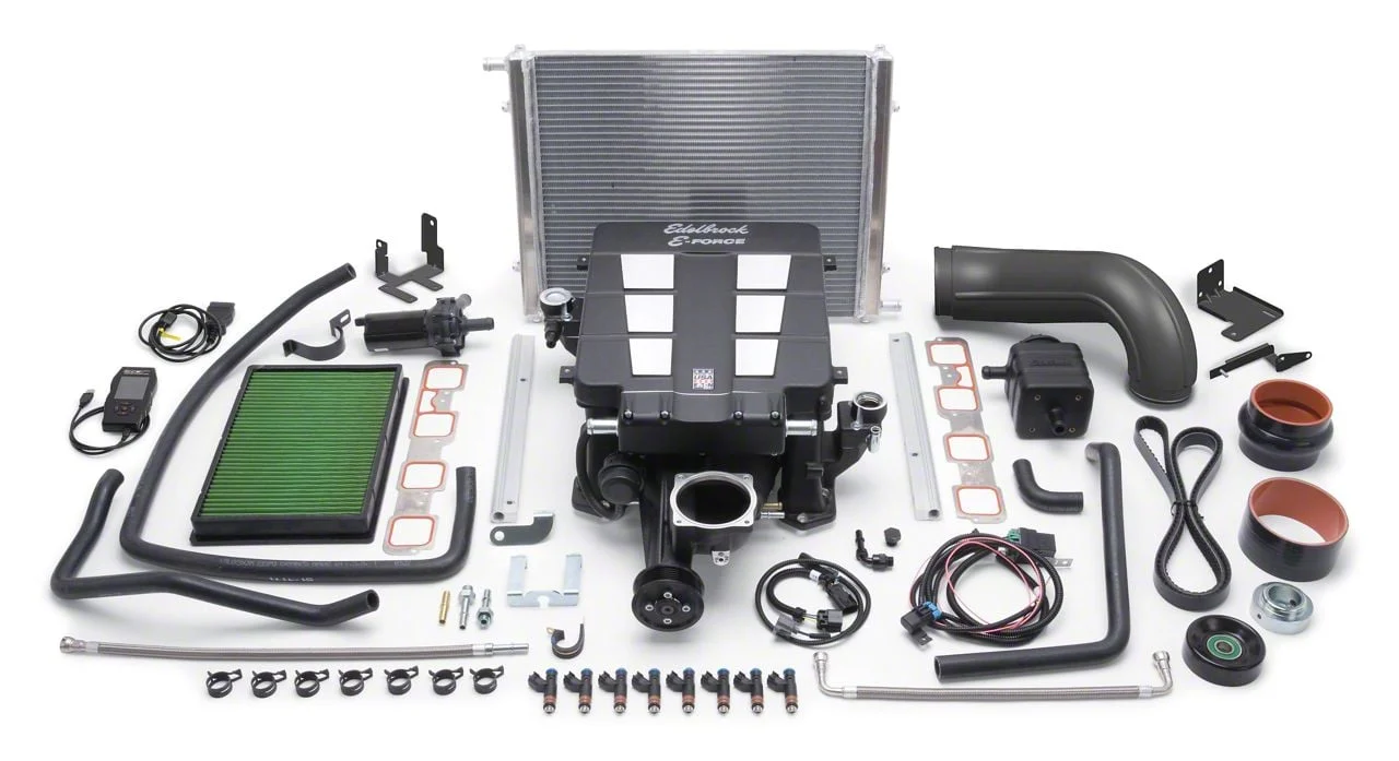 Edelbrock Superchargers E-Force Stage 1 Street Supercharger Kit with Tuner (15-18 5.7L RAM 1500)