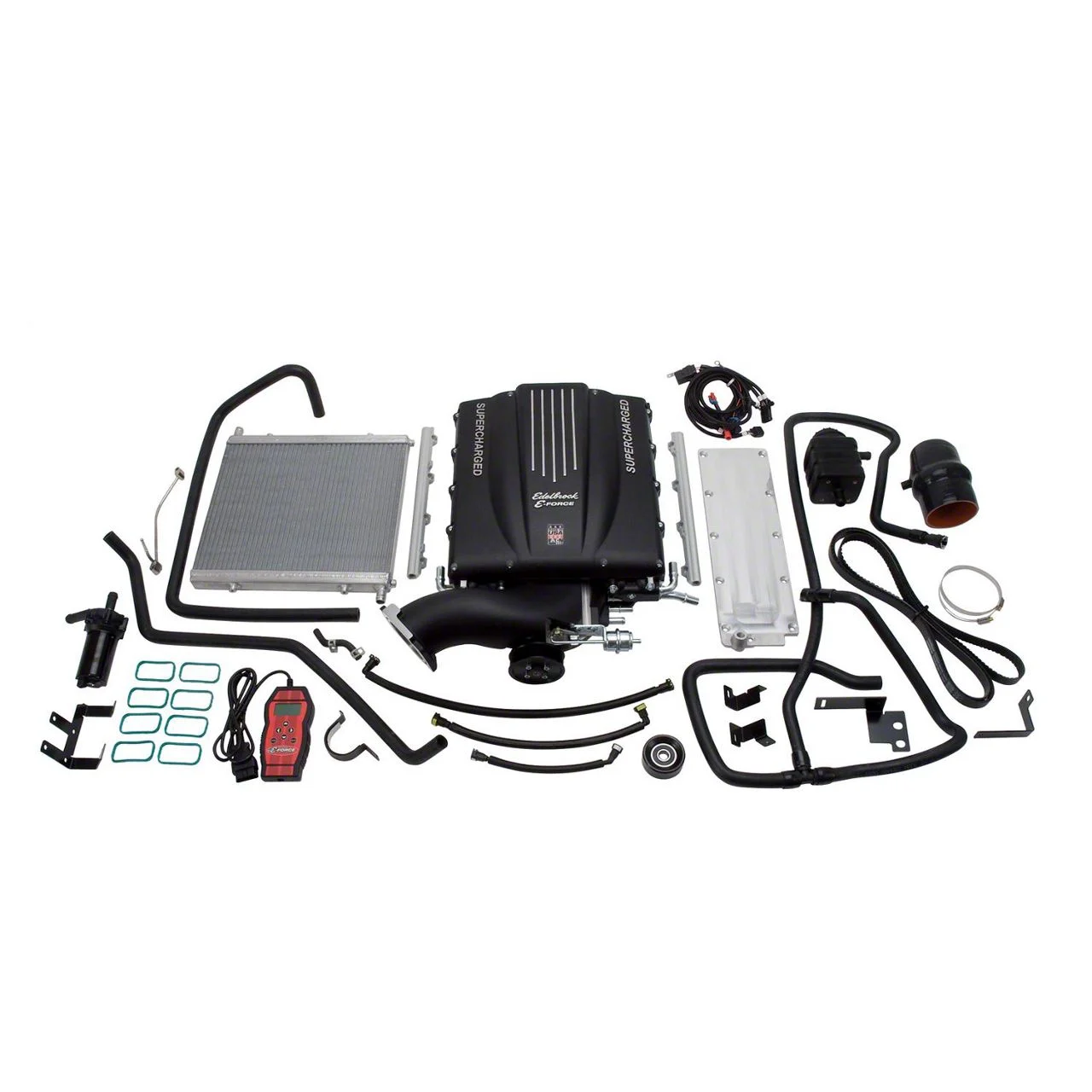 Edelbrock E-Force Stage 1 Street Supercharger Kit with Tuner (07-13 6.2L Sierra 1500)