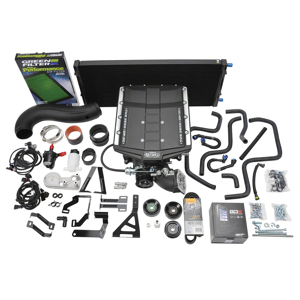 Edelbrock Superchargers E-Force Stage 1 Street Supercharger Kit with Tuner (17-18 6.2L Silverado 1500)