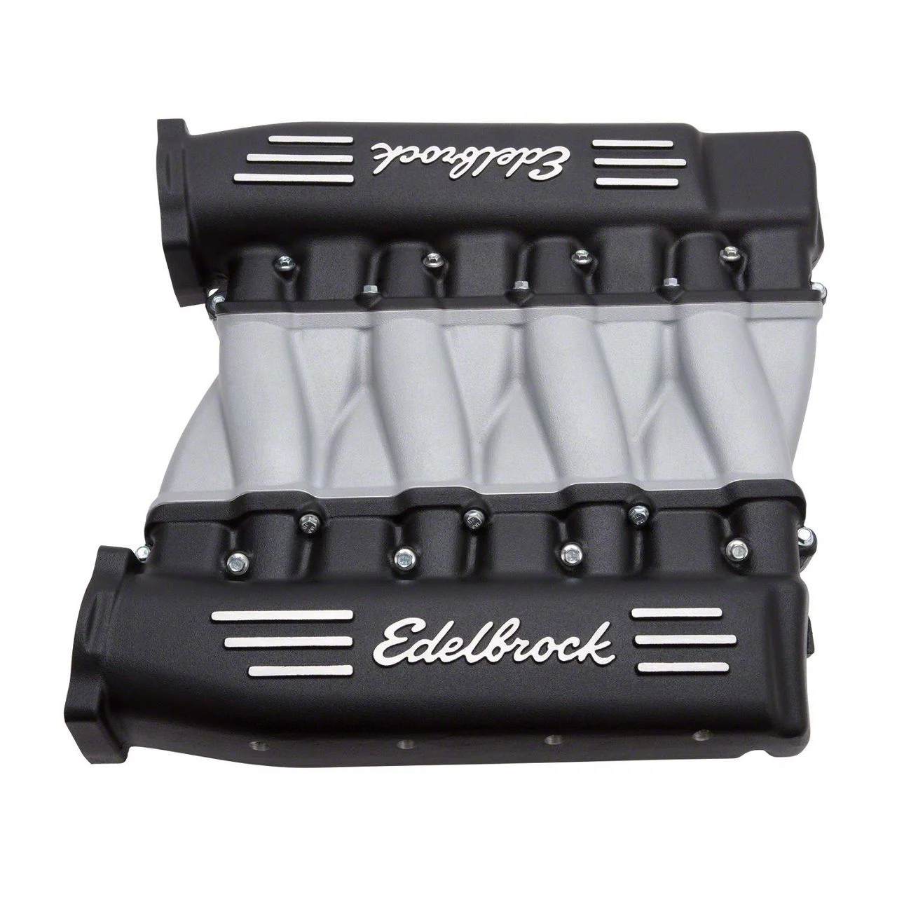 Edelbrock Cross-Ram Small Block LS3 Intake Manifold; Black (07-09 6.0L Silverado 1500)