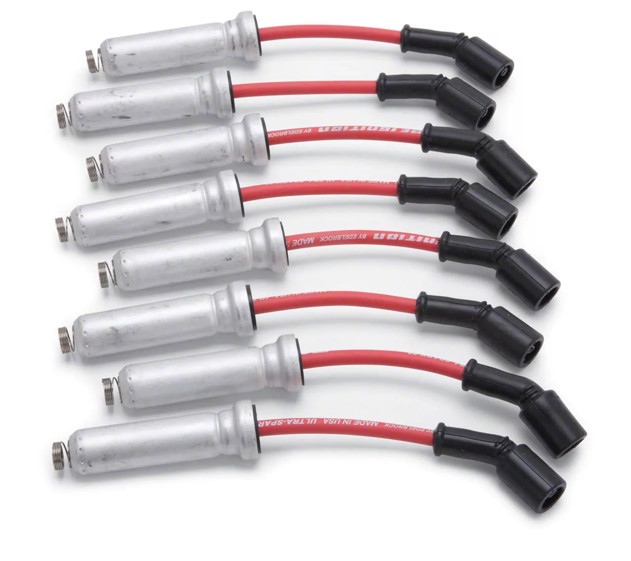Edelbrock Max-Fire High Performance Spark Plug Wires; Red (07-13 V8 Silverado 1500)