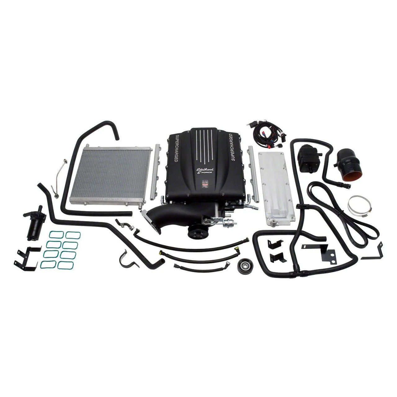 Edelbrock Superchargers E-Force Stage 1 Supercharger Kit without Tuner (09-13 6.2L Silverado 1500)