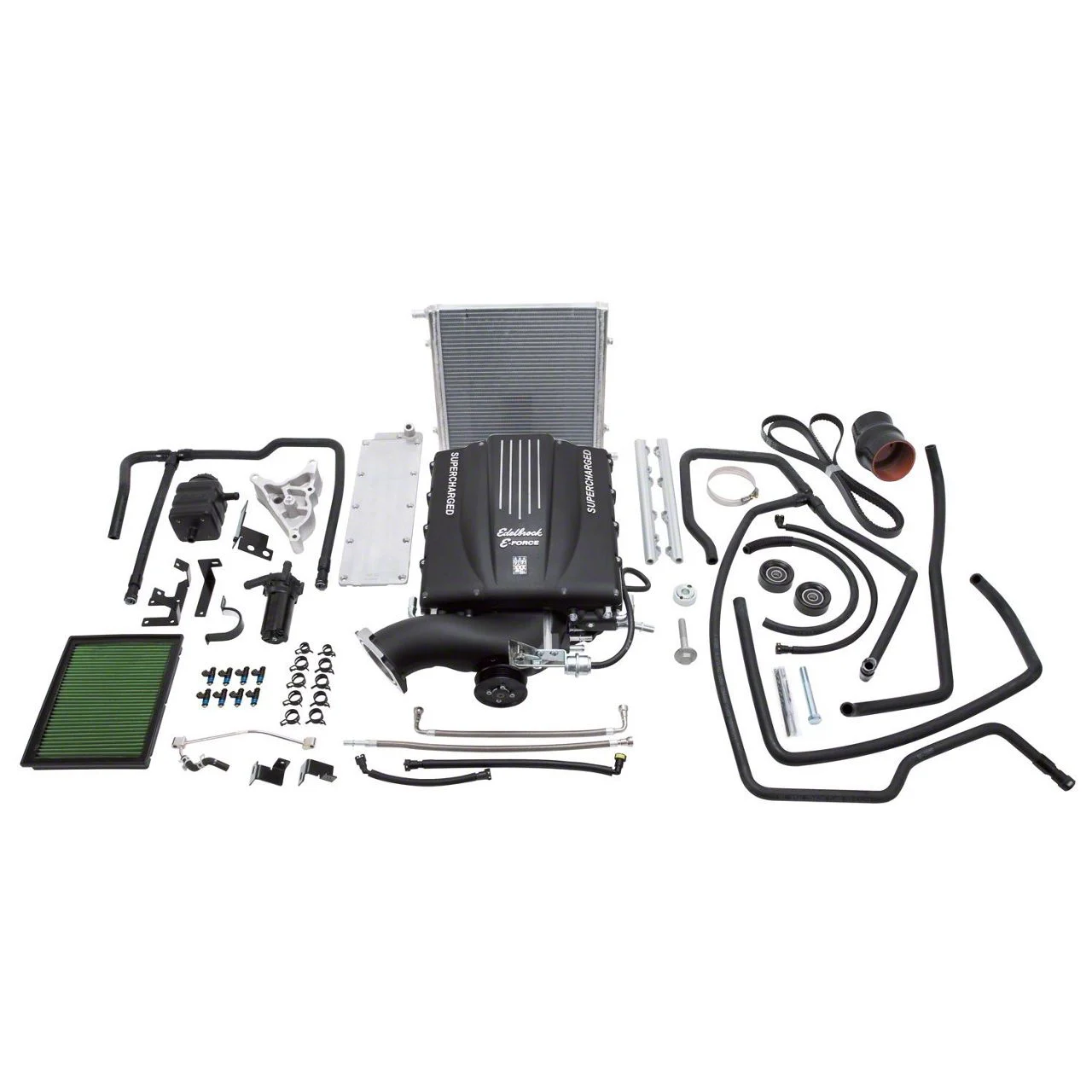Edelbrock Superchargers E-Force Stage 1 Supercharger Kit without Tuner (07-13 4.8L, 5.3L Silverado 1500)