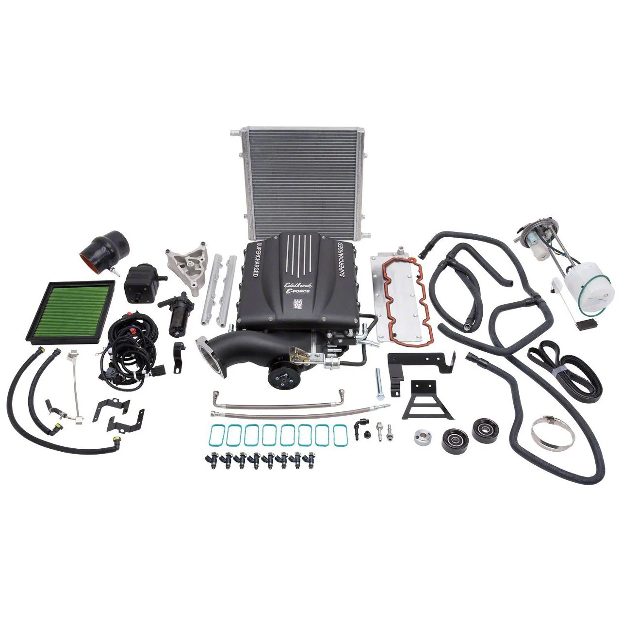 Edelbrock Superchargers E-Force Stage 1 Supercharger Kit without Tuner (07-10 6.0L Silverado 2500 HD)