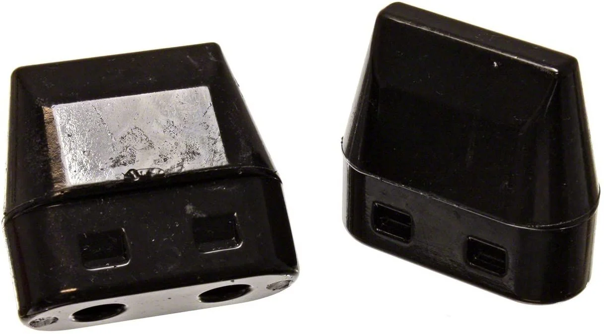 Front Bump Stops; Black (03-09 4WD RAM 2500)