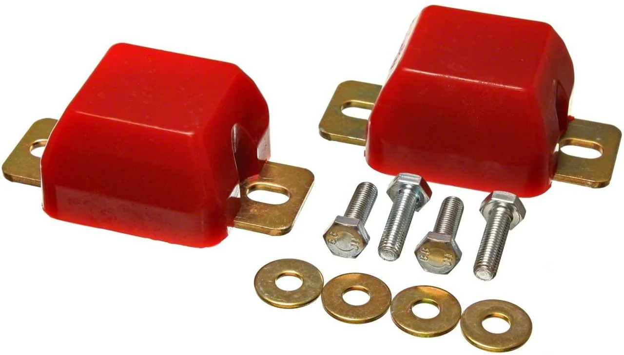Rear Bump Stops; Red (03-09 4WD RAM 2500)