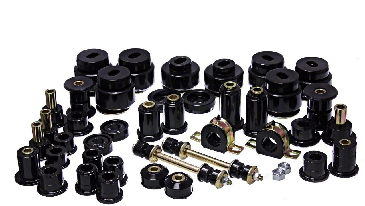 Hyper-Flex System Complete Bushing Kit; Black (07-10 4WD Silverado 2500 HD)