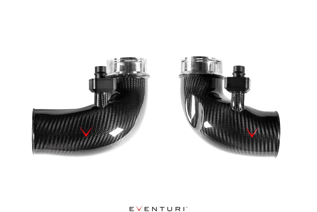 Eventuri Carbon Fiber Turbo Inlet for BMW F90 M5 2018-2023 | F9X M8 2020-2025