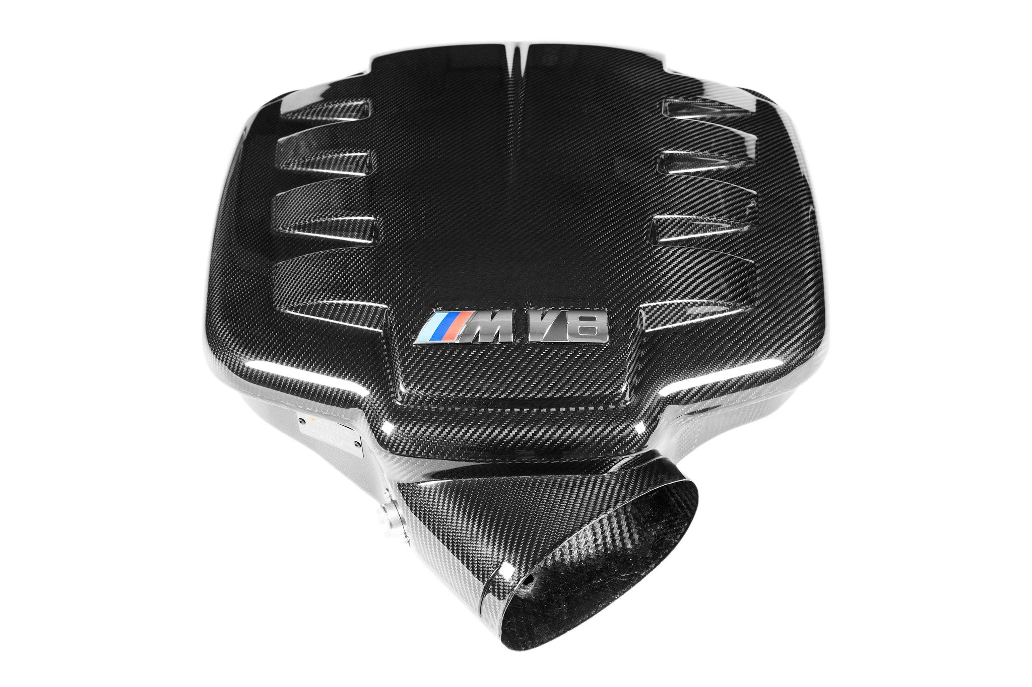 Eventuri Black Carbon Fiber Inlet Plenum Gloss for BMW M3 2008-2013