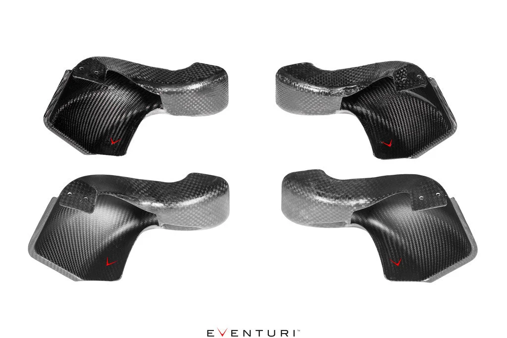 Eventuri Black Carbon Fiber Intake Scoop Matte for BMW M3 M4 2021-2026