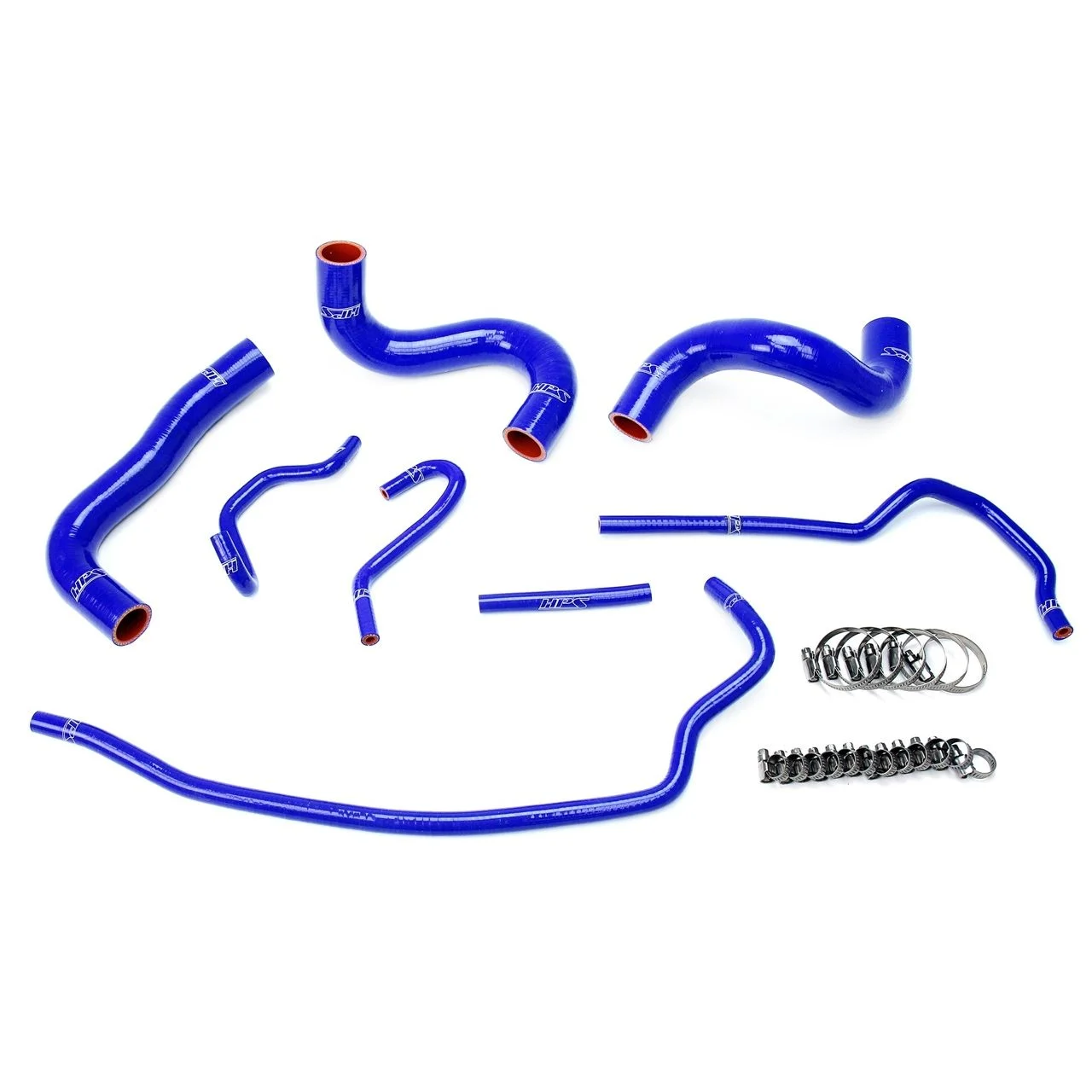 HPS Blue Reinforced Silicone Radiator Hose Kit Coolant for Toyota 09-13 Corolla 1.8L
