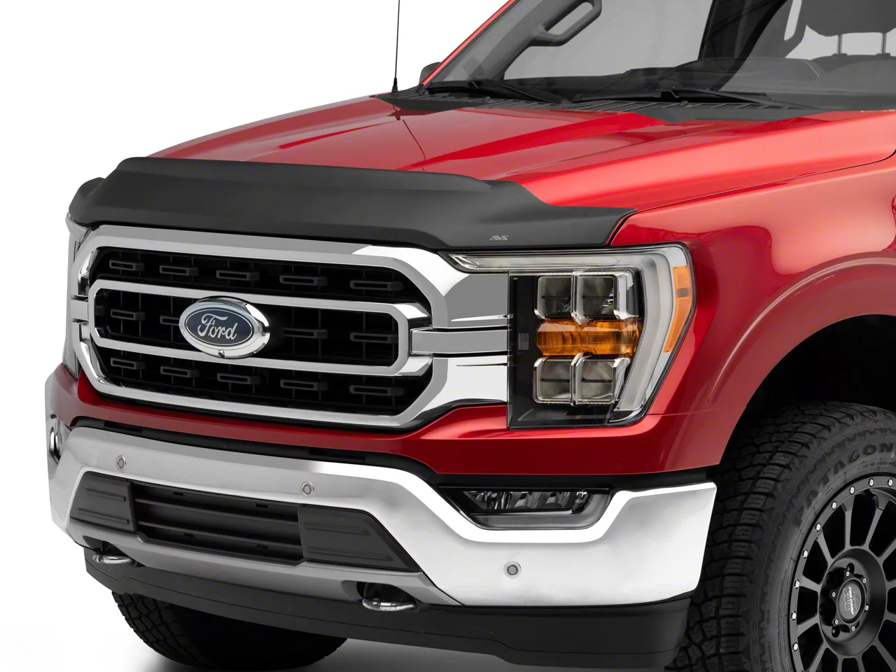Aeroskin II Hood Protector; Textured Black (21-26 F-150, Excluding King Ranch, Platinum, Raptor & Tremor)
