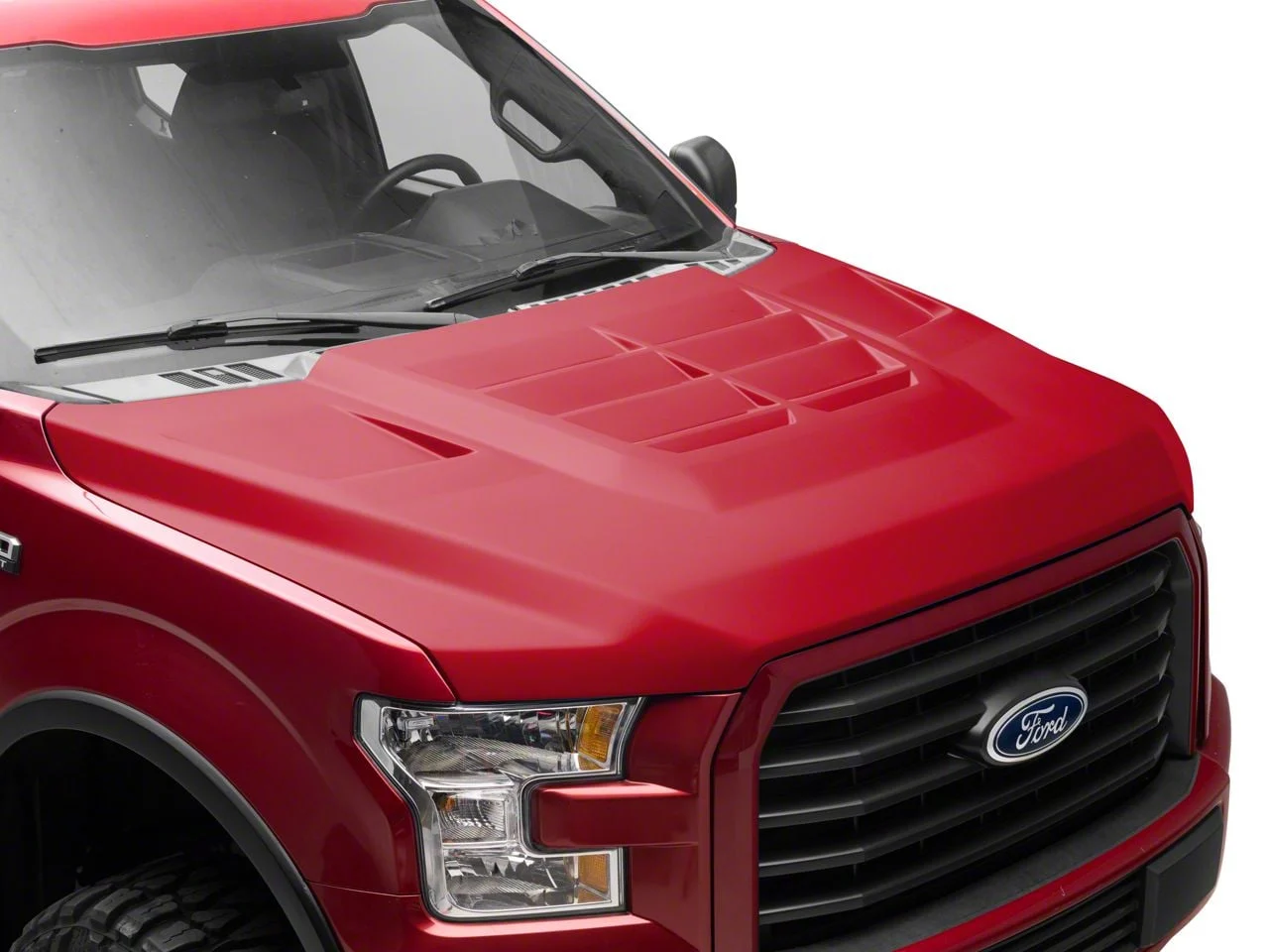 Extractor Hood; Unpainted (15-20 F-150, Excluding Raptor)