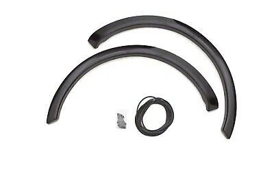 Elite Series Sport Style Fender Flares; Front; Smooth Black (09-14 F-150, Excluding Raptor)
