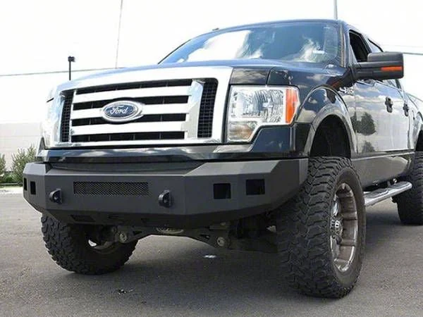 Fortis Front Bumper; Textured Black (09-14 F-150, Excluding Raptor)