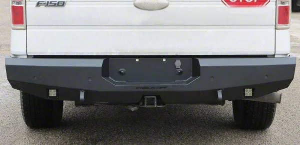 Fortis Rear Bumper; Textured Black (09-14 F-150)