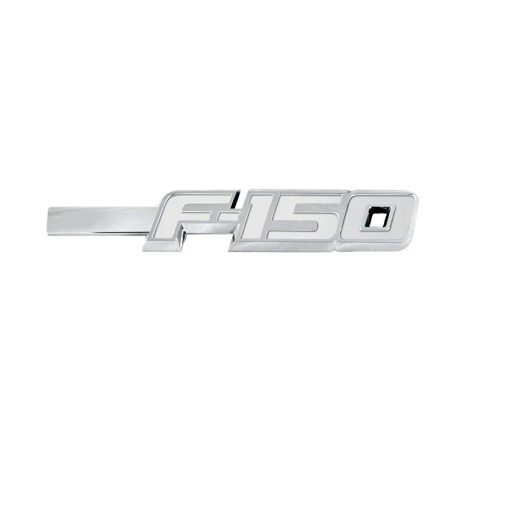 Illuminated 2-Piece Emblems; Chrome (09-14 F-150, Excluding Raptor)