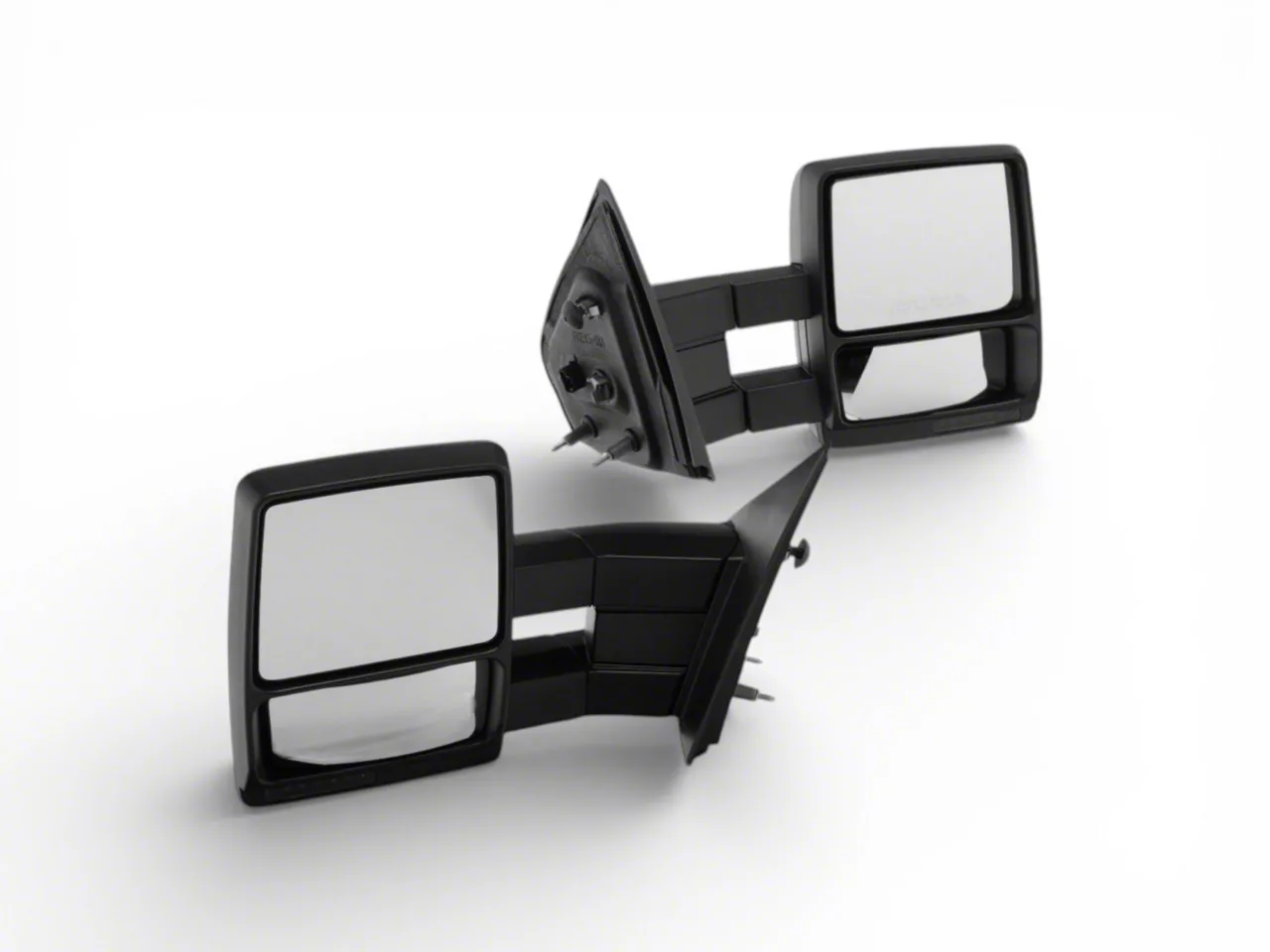 OEM Style Extendable Towing Mirrors; Driver and Passenger Side (09-12 F-150)