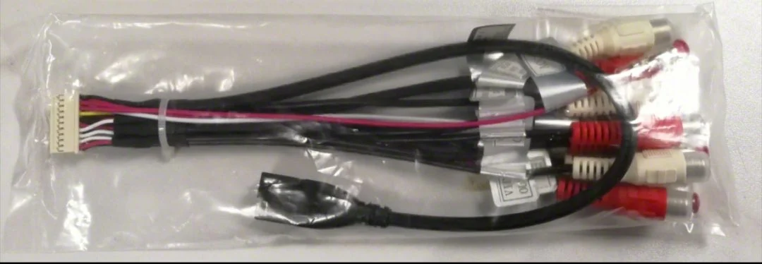 GU Auto Tech by Navos RCA Audio Output Harness for V1 or V2 12.10-Inch Touch Screen MultiMedia Station (15-20 F-150)