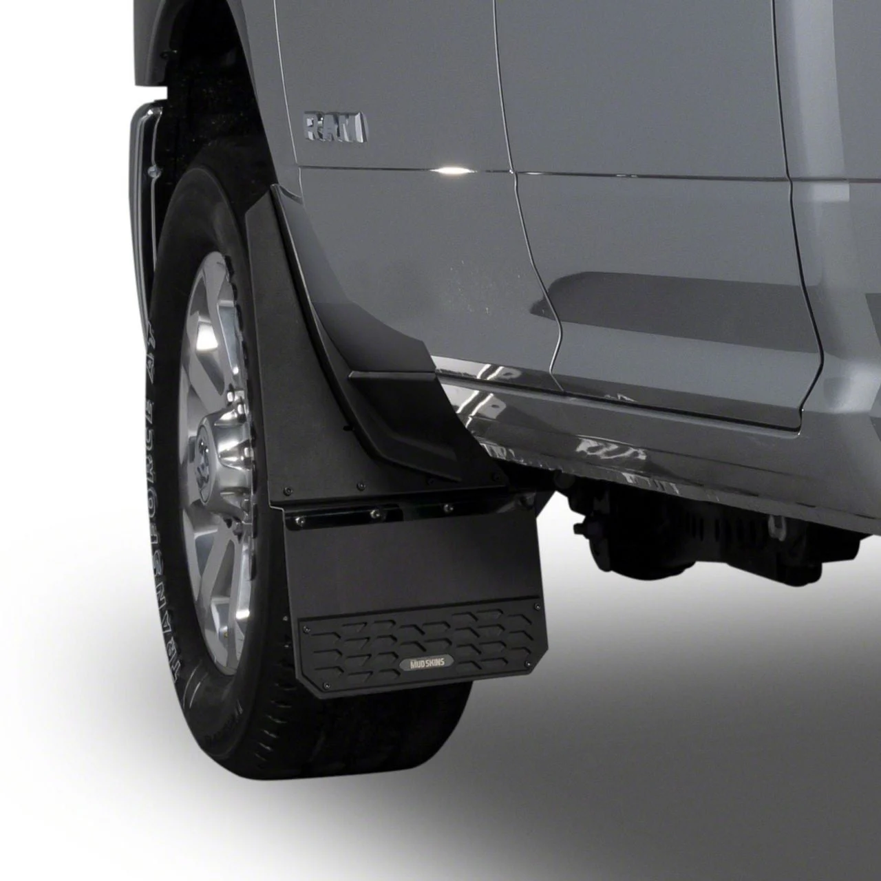 Putco Solid Mud Skins; High-Density Polyethylene; Front or Rear (15-26 F-150, Excluding Raptor)
