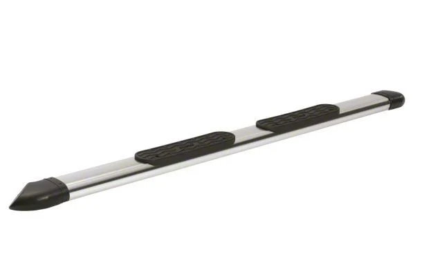 Multi-Fit StepRails without Mounting Brackets; Brite (04-14 F-150 SuperCrew)