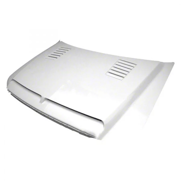 Type-E Style Ram Air Hood; Unpainted (04-08 F-150)