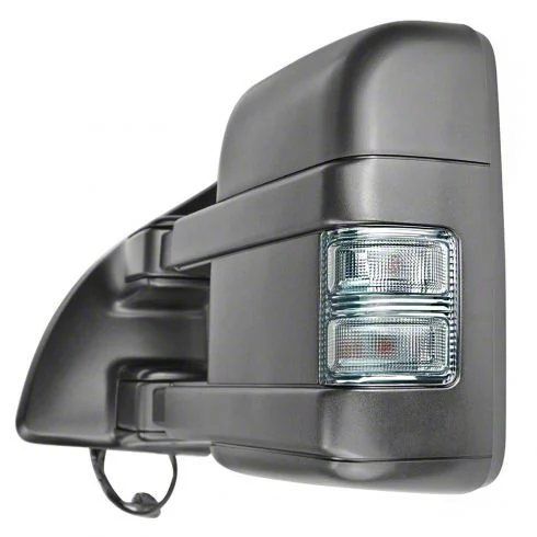 180 Degree Swing Powered Heated Manual Folding Towing Mirrors (11-12 F-350 Super Duty)