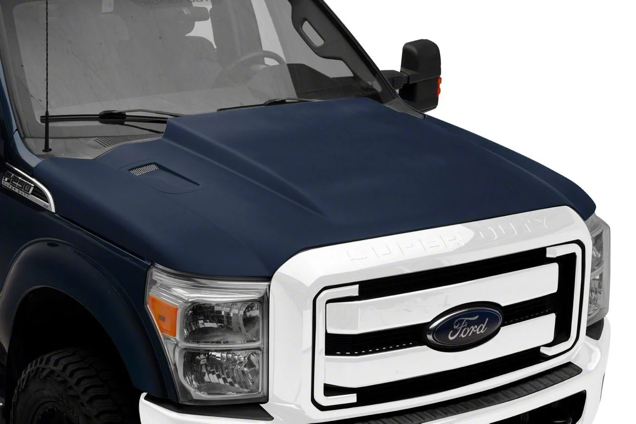 3-Inch Cowl Hood; Unpainted (11-16 F-350 Super Duty)