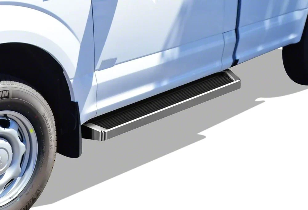 6-Inch iRunning Boards; Polished (17-26 F-350 Super Duty Regular Cab)