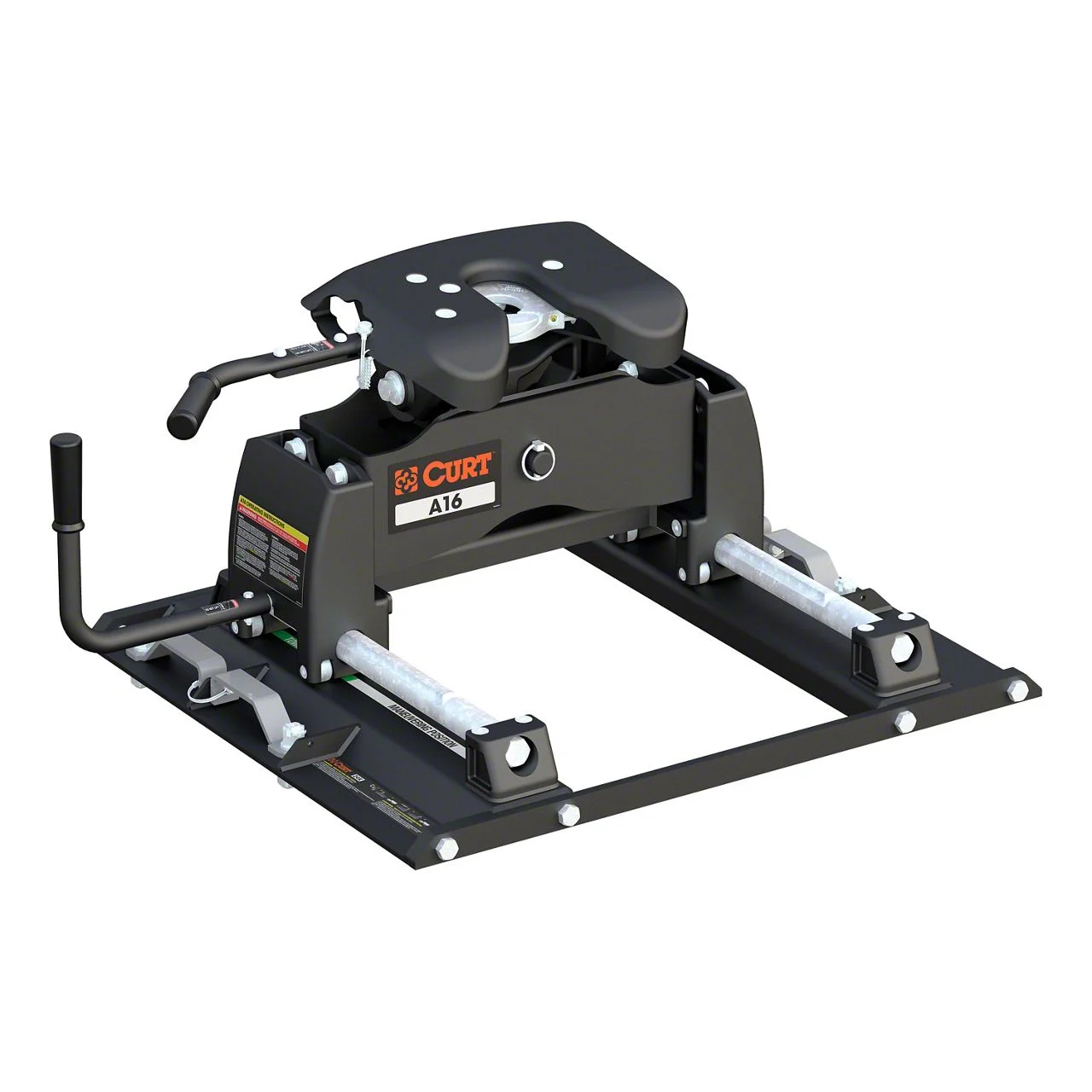 A16 5th Wheel Trailer Hitch with Puck System Roller (11-26 F-350 Super Duty w/ 6-3/4-Foot Bed)