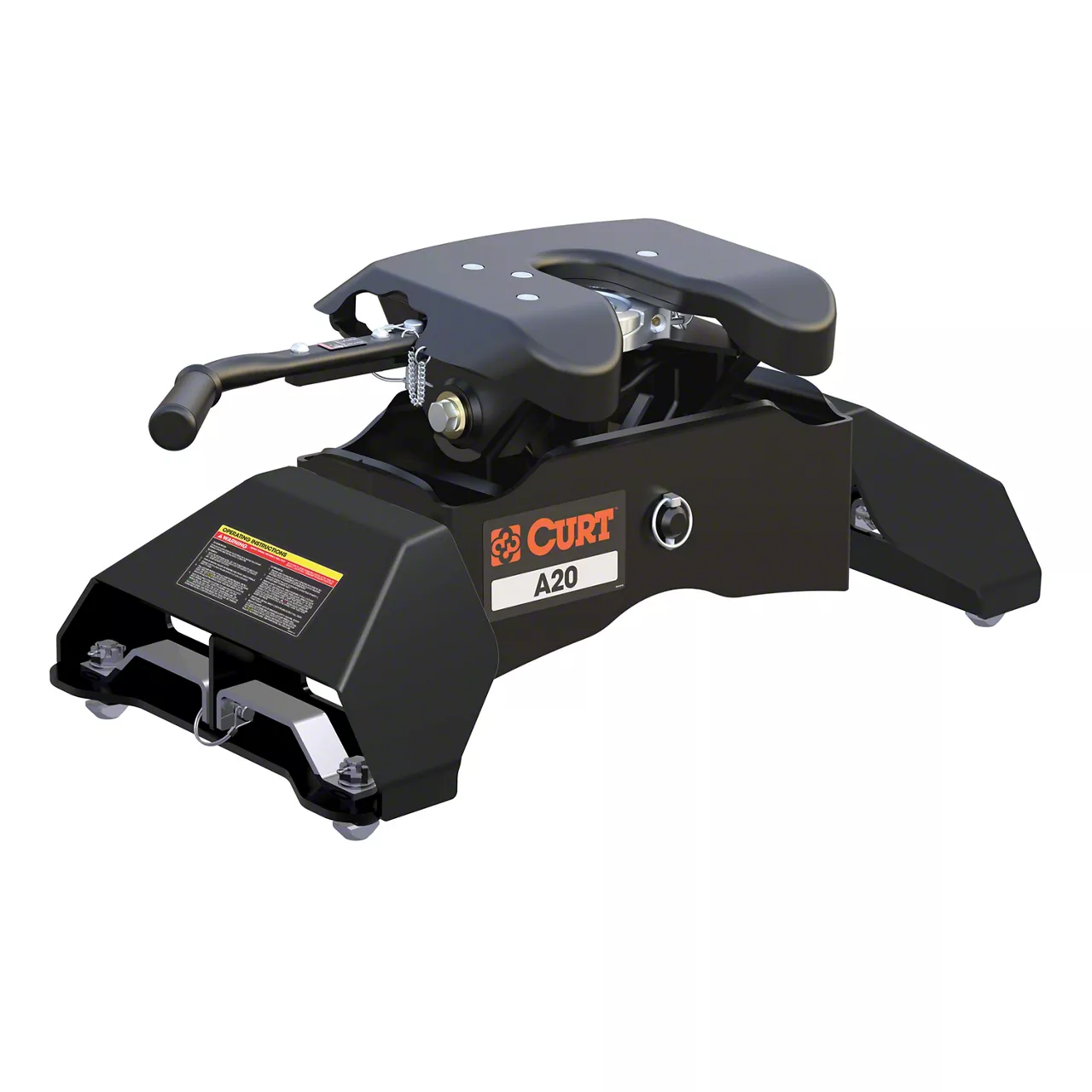A20 5th Wheel Trailer Hitch with Puck System Legs (11-26 F-350 Super Duty w/ 8-Foot Bed)