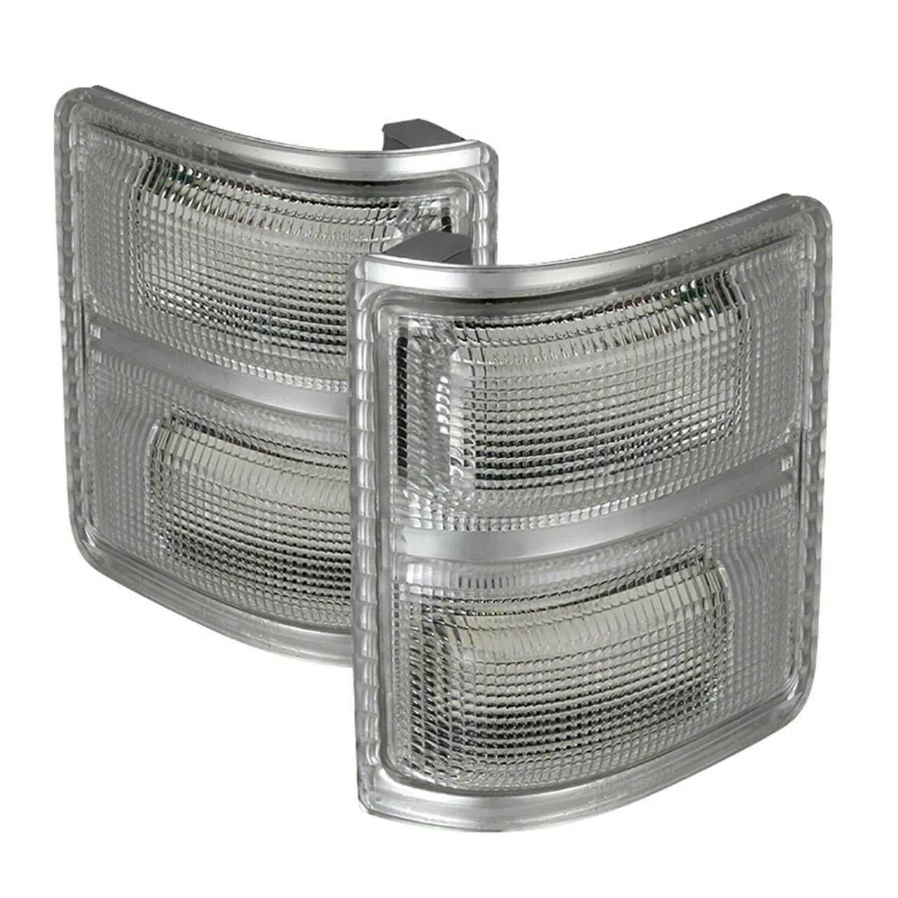 Amber LED Mirror Signal Lens; Clear (11-14 F-350 Super Duty)