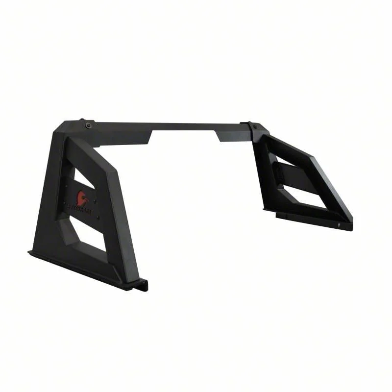 Armour Roll Bar with 50-Inch LED Light Bar Mounting Brackets; Black (11-16 F-350 Super Duty)