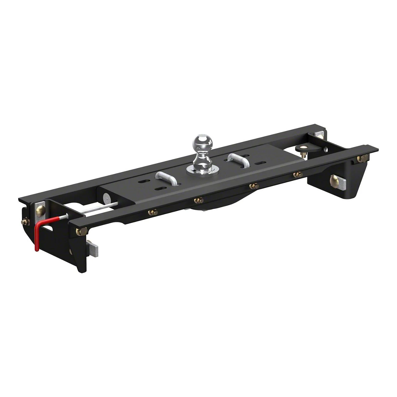 Double Lock EZR Gooseneck Hitch Kit with Installation Brackets (11-16 F-350 Super Duty)