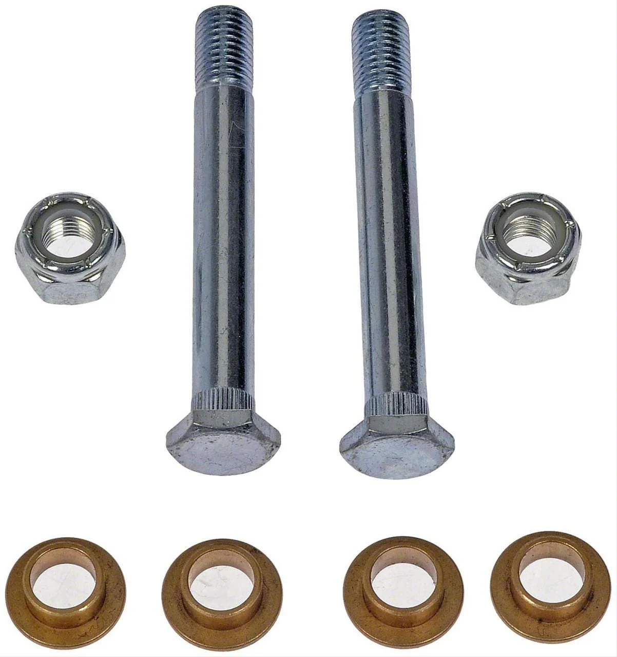 Front Door Hinge Pin and Bushing Kit; Lower (11-18 F-350 Super Duty)
